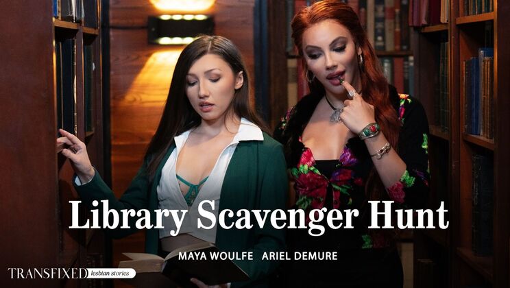 Transfixed – Maya Woulfe – Ariel Demure – Library Scavenger Hunt / 23.10.2024